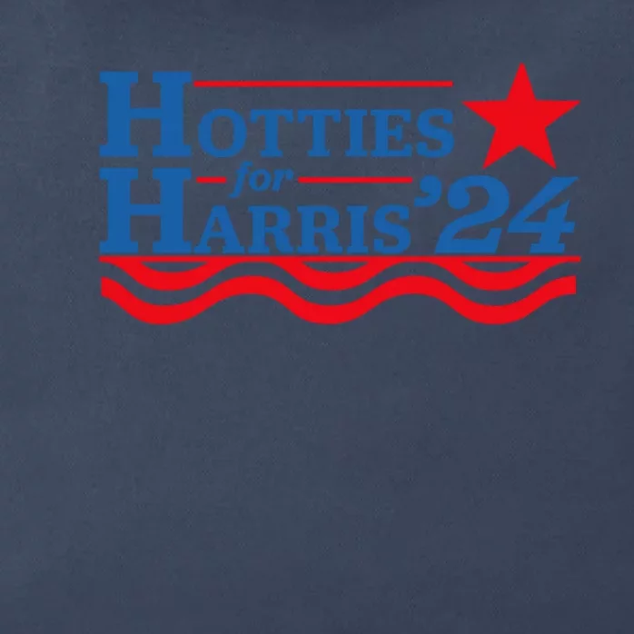 Hotties For Harris Zip Tote Bag