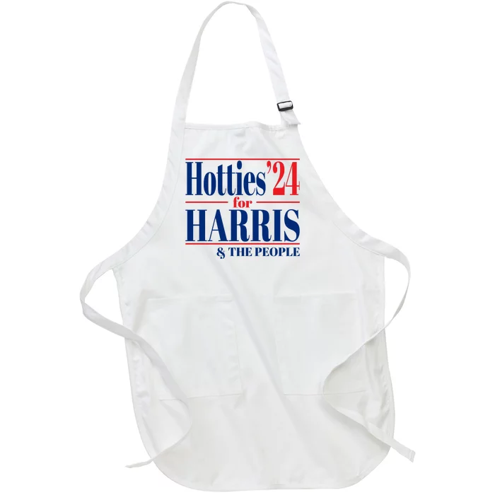 Hotties For Harris Full-Length Apron With Pocket