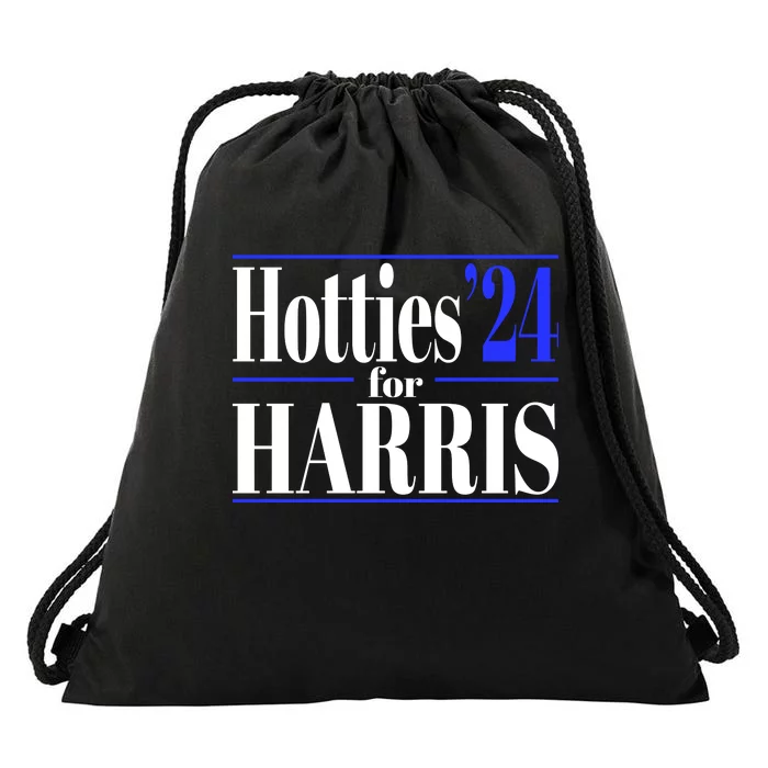 Hotties For Harris Drawstring Bag