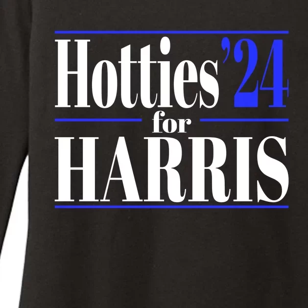 Hotties For Harris Womens CVC Long Sleeve Shirt