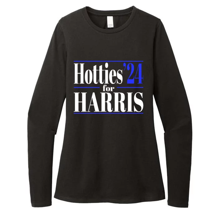 Hotties For Harris Womens CVC Long Sleeve Shirt