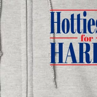 Hotties For Harris Full Zip Hoodie