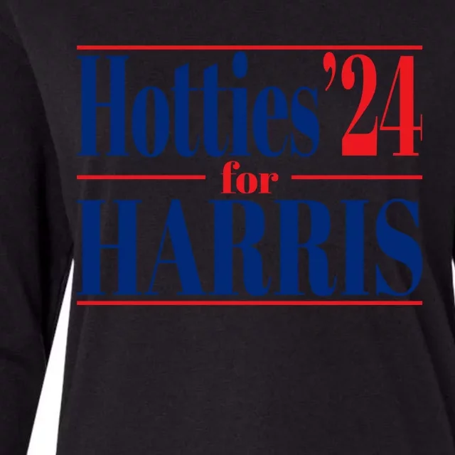 Hotties For Harris Womens Cotton Relaxed Long Sleeve T-Shirt