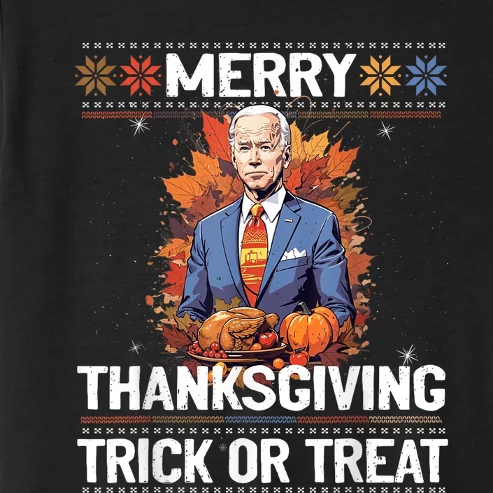 Halloween Funny Happy 4th Of July Anti Joe Biden ChromaSoft Performance T-Shirt