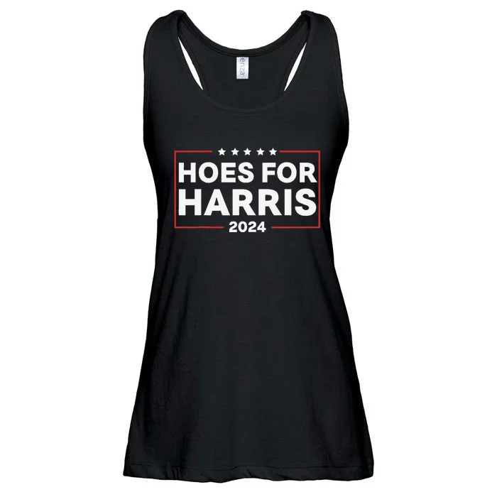 Hoes For Harris 24 Hotties For Harris 2024 Ladies Essential Flowy Tank