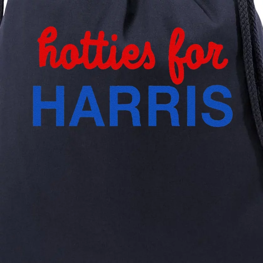 Hotties For Harris Drawstring Bag