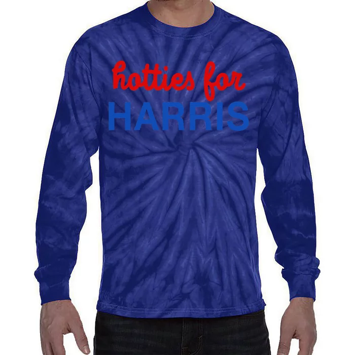 Hotties For Harris Tie-Dye Long Sleeve Shirt