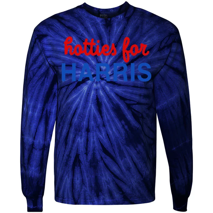 Hotties For Harris Tie-Dye Long Sleeve Shirt