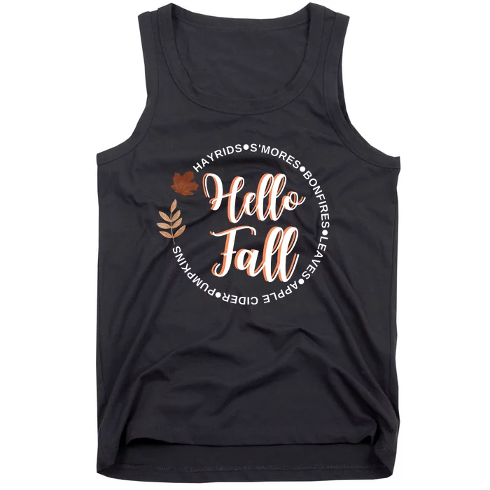 Hello Fall Tank Top