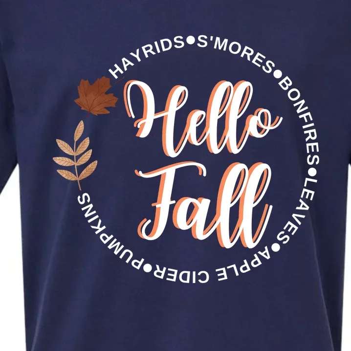 Hello Fall Sueded Cloud Jersey T-Shirt