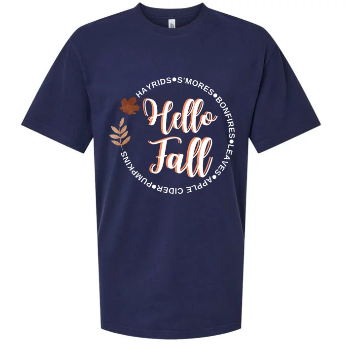 Hello Fall Sueded Cloud Jersey T-Shirt