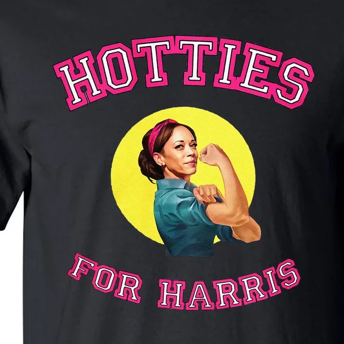 Hotties For Harris Election 2024 Tall T-Shirt