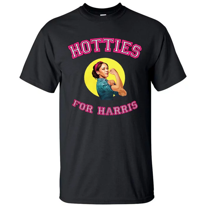 Hotties For Harris Election 2024 Tall T-Shirt