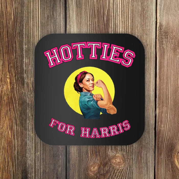 Hotties For Harris Election 2024 Coaster