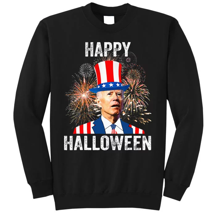 Halloween Funny Happy 4th Of July Anti Joe Biden Sweatshirt