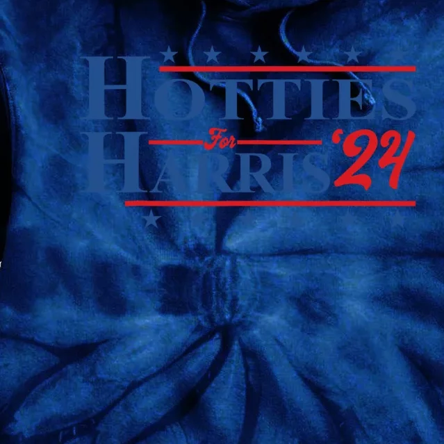 Hotties For Harris 24 Hotties For Harris 2024 Tie Dye Hoodie