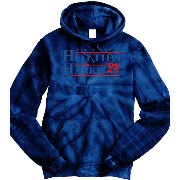 Hotties For Harris 24 Hotties For Harris 2024 Tie Dye Hoodie