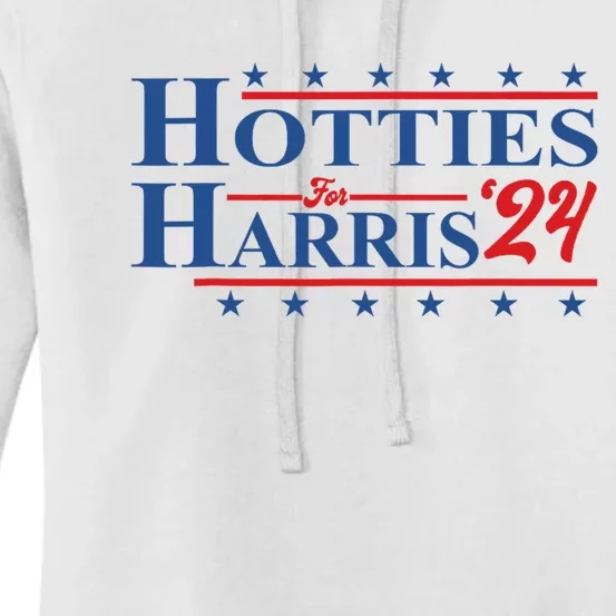 Hotties For Harris 24 Hotties For Harris 2024 Women's Pullover Hoodie