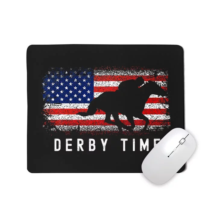 Horse Funny Horses Derby Time Horse Racing Mousepad