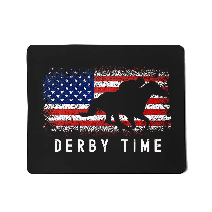 Horse Funny Horses Derby Time Horse Racing Mousepad