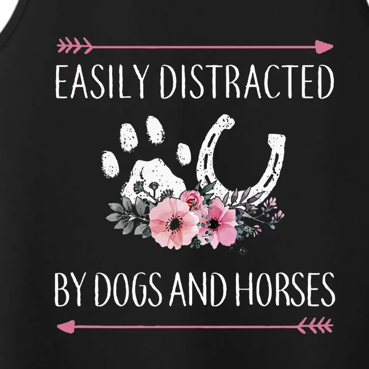 Horse Funny Horse Lovers Performance Tank