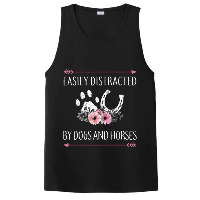 Horse Funny Horse Lovers Performance Tank