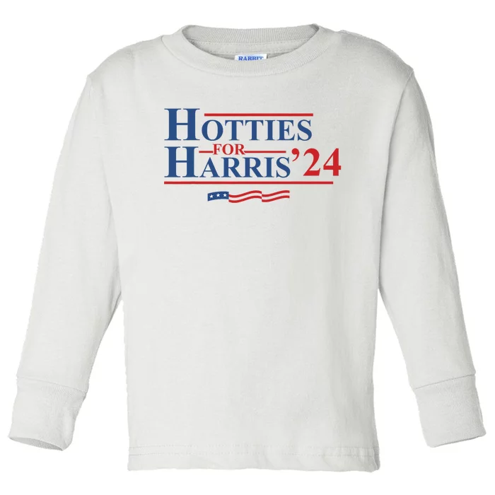 Hotties For Harris 24 Design Toddler Long Sleeve Shirt