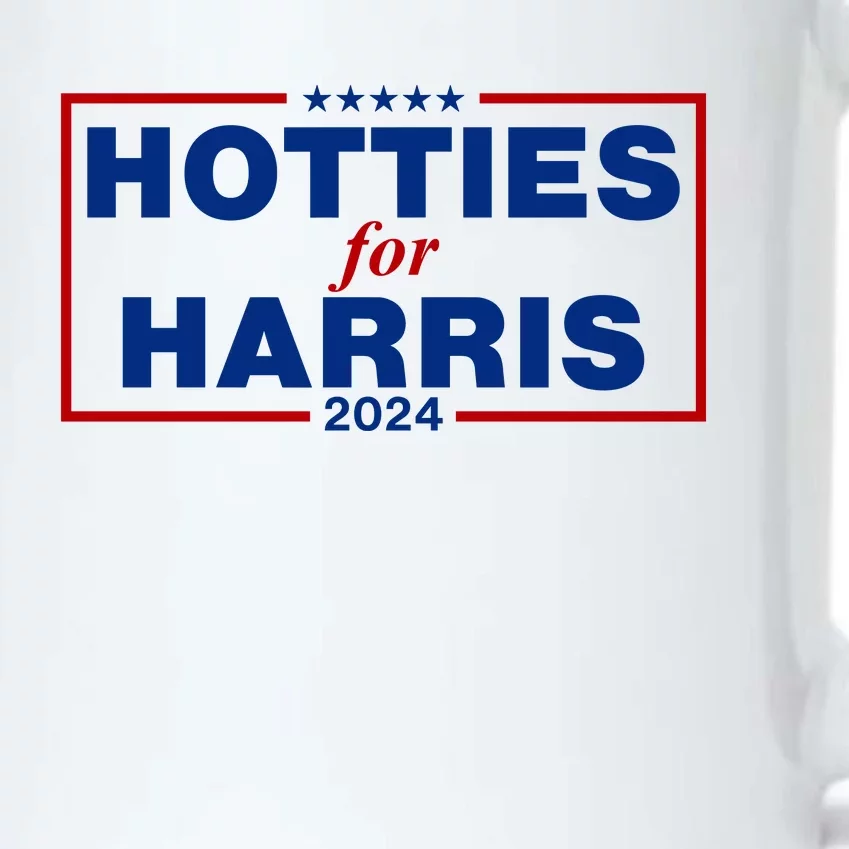 Hotties For Harris 2024 Funny Kamala Harris 2024 Black Color Changing Mug