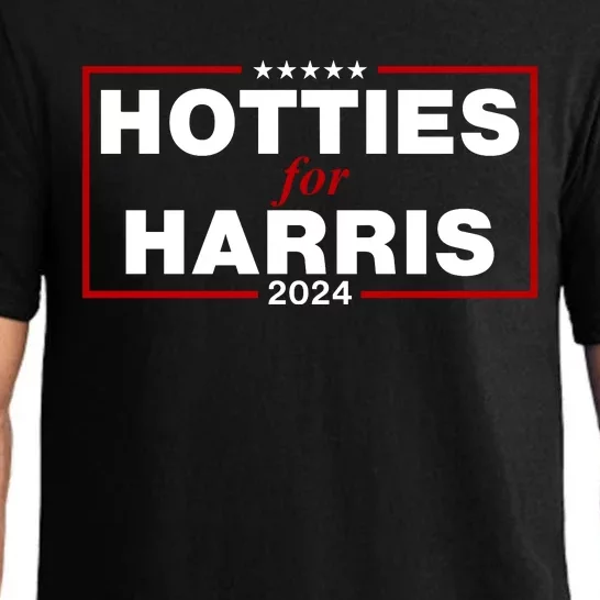 Hotties For Harris 2024 Funny Kamala Harris 2024 Pajama Set