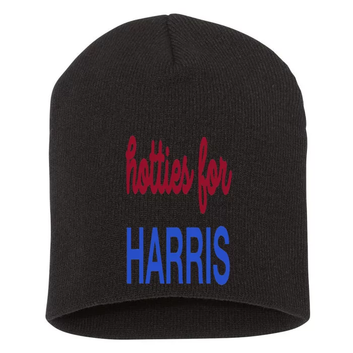 Hotties For Harris 24 Hotties For Harris 2024 Short Acrylic Beanie