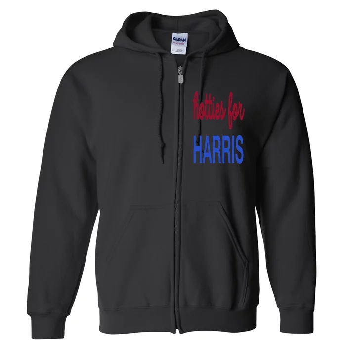 Hotties For Harris 24 Hotties For Harris 2024 Full Zip Hoodie