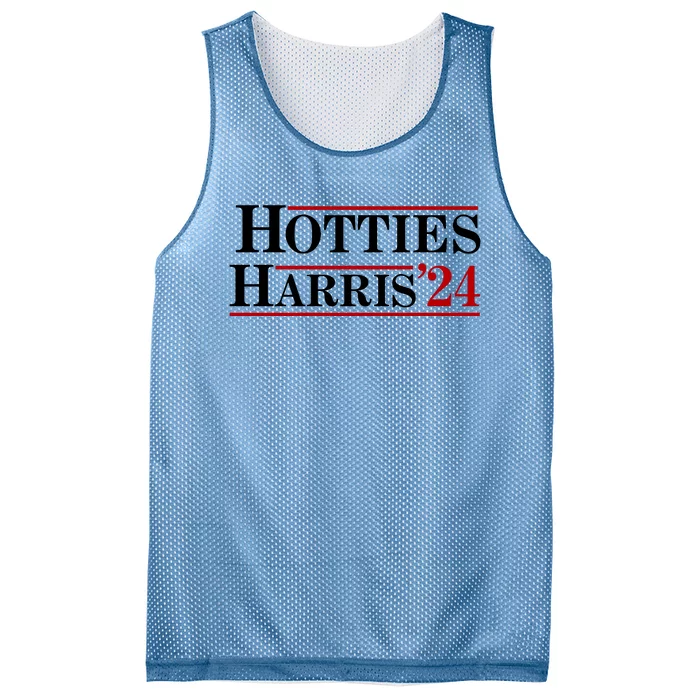 Hotties For Harris 2024 Funny Kamala Harris 2024 Mesh Reversible Basketball Jersey Tank