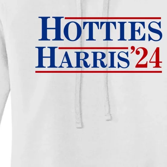 Hotties For Harris 2024 Funny Kamala Harris 2024 Women's Pullover Hoodie