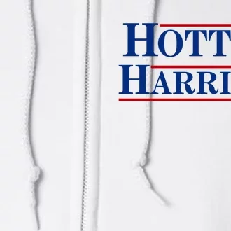 Hotties For Harris 2024 Funny Kamala Harris 2024 Full Zip Hoodie