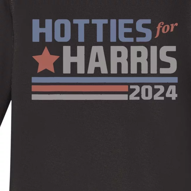 Hotties For Harris 24 Hotties For Harris 2024 Baby Long Sleeve Bodysuit