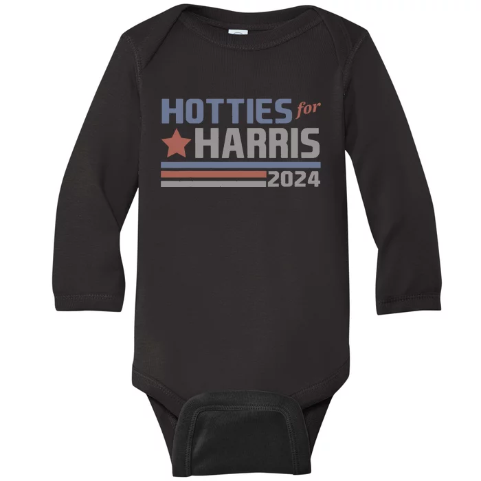 Hotties For Harris 24 Hotties For Harris 2024 Baby Long Sleeve Bodysuit