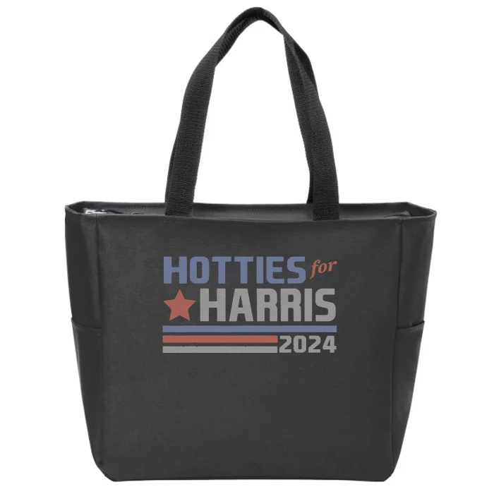 Hotties For Harris 24 Hotties For Harris 2024 Zip Tote Bag