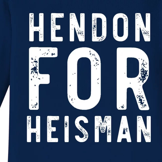 Hendon For Heisman Baby Long Sleeve Bodysuit