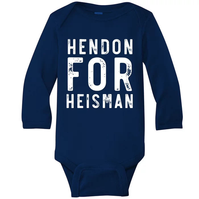 Hendon For Heisman Baby Long Sleeve Bodysuit