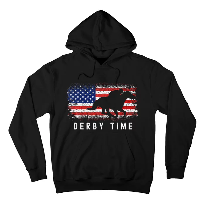 Horse Funny Horses Derby Time Horse Racing Hoodie