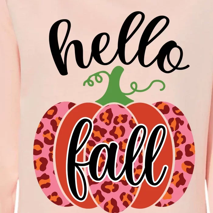 Hello Fall Womens California Wash Sweatshirt