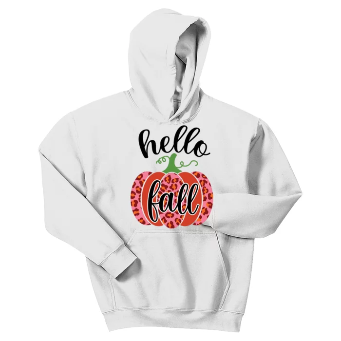 Hello Fall Kids Hoodie