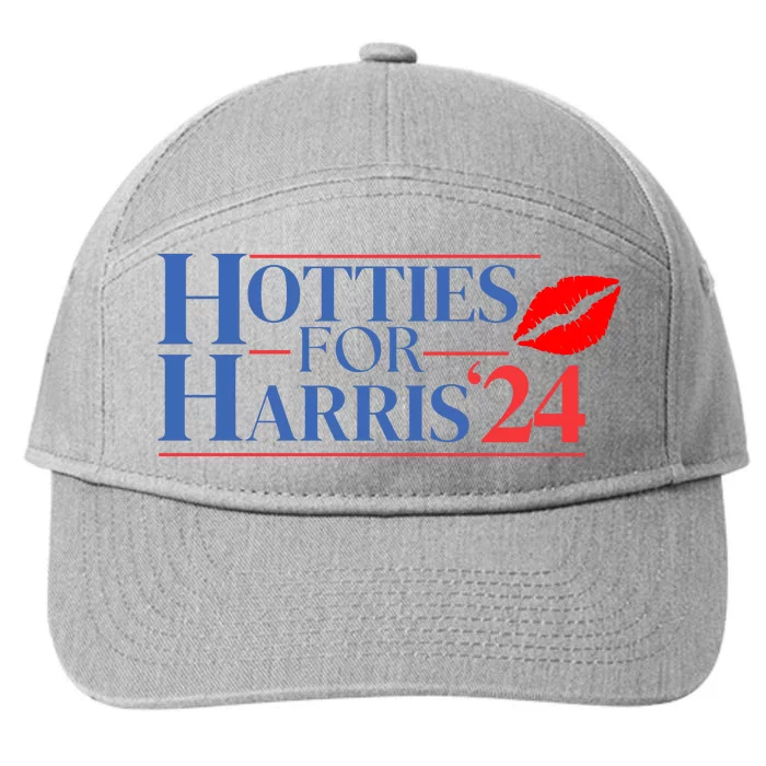 Hotties For Harris 24 7-Panel Snapback Hat