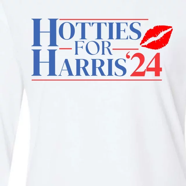 Hotties For Harris 24 Womens Cotton Relaxed Long Sleeve T-Shirt