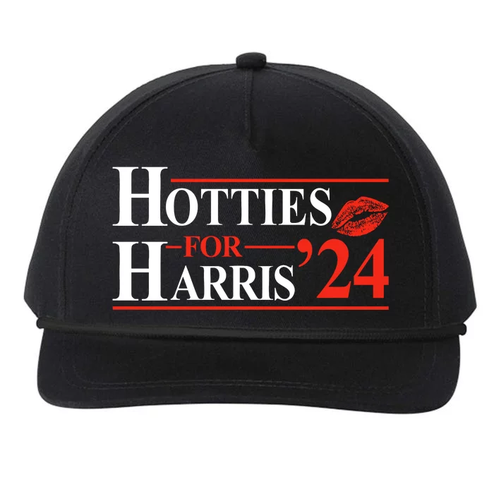 Hotties For Harris 2024 Snapback Five-Panel Rope Hat