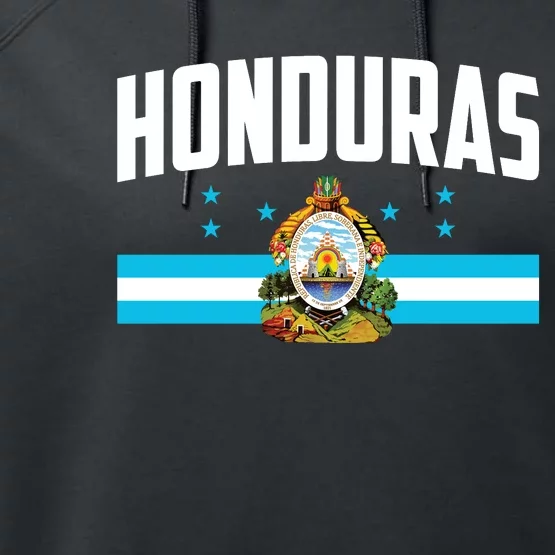 Honduras Flag Honduran Diaspora Honduras Day Performance Fleece Hoodie