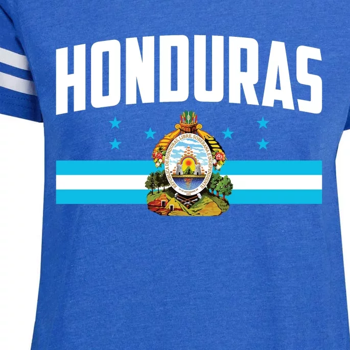 Honduras Flag Honduran Diaspora Honduras Day Enza Ladies Jersey Football T-Shirt