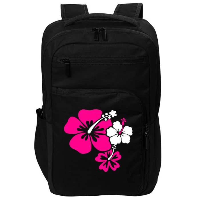 Hibiscus Flowers Impact Tech Backpack