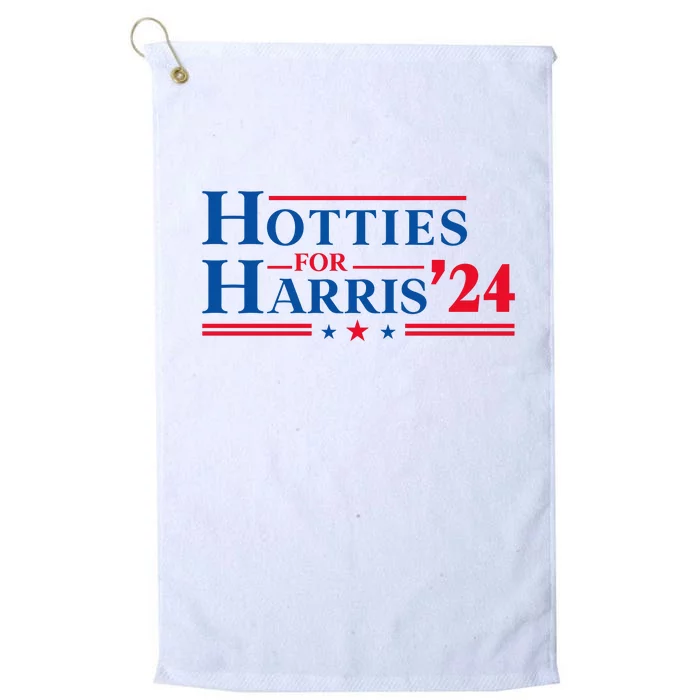 Hotties For Harris 2024 Platinum Collection Golf Towel