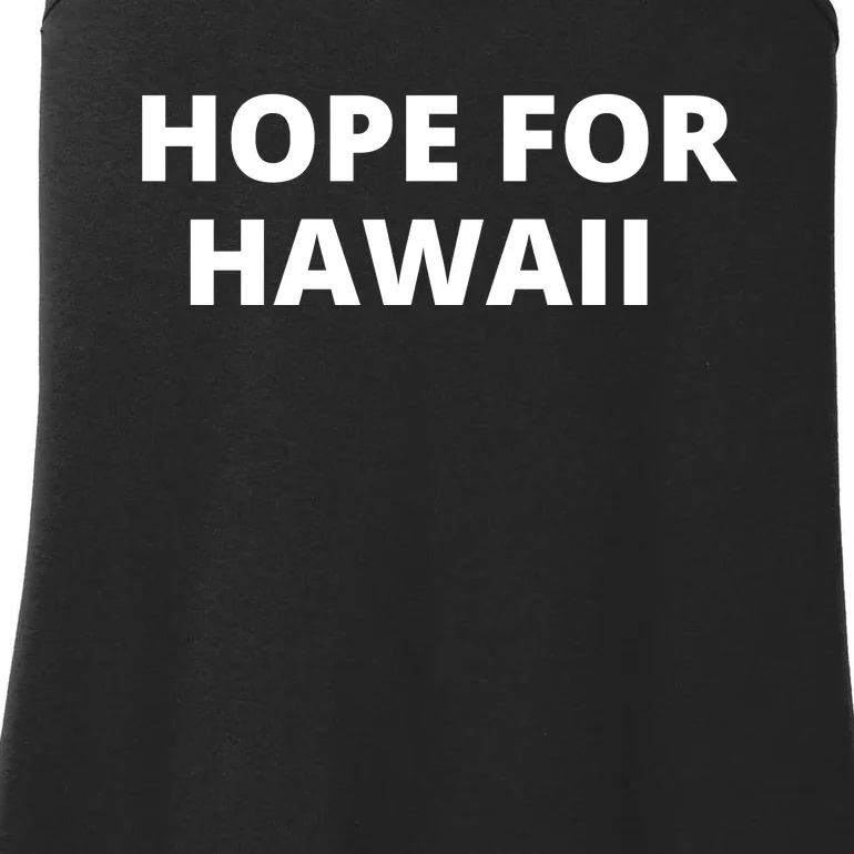 Hope For Hawaii Maui Strong Ladies Essential Tank